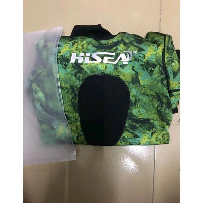 Murah Wetsuit HiSEA 1.5MM Yamamoto Open-Cell Wetsuit Anti-Jellyfish Pakaian Selam Pria Untuk Scuba D