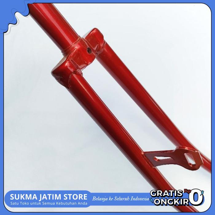 (GRATIS ONGKIR & COD) FORK GARPU DEPAN SEPEDA MINI 24 (UKURAN BAN 24) HOT DEAL