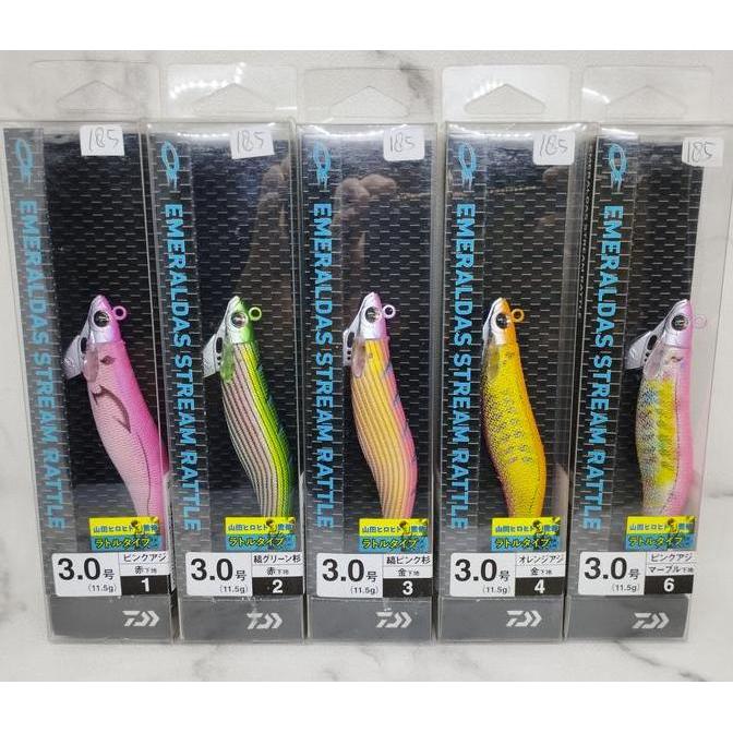 Egi Daiwa Emeraldas Stream Rattle 3.0 - Umpan Pancing Cumi - Squid Jig
