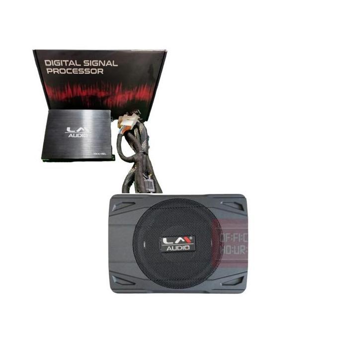 Grosir Paket Power Prosesor Lm Audio El.4.15El & Subwoofer Aktif Slim Lm Audio