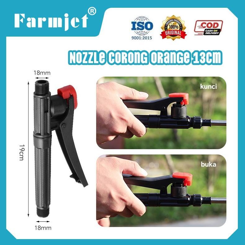 Promo Cod Gagang Tangki Handle Sprayer Elektrik Keran Sprayer Farmjet 13.8L, 16 Liter Semprotan Rump