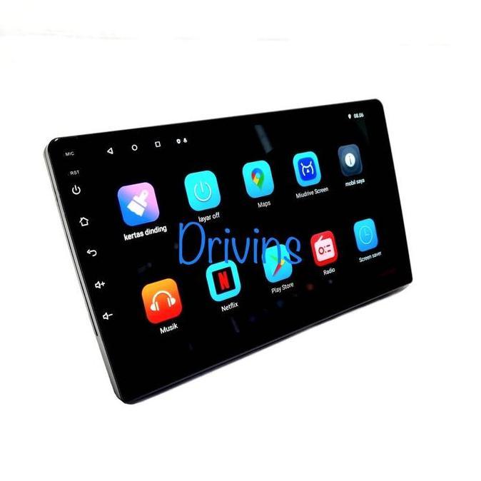 Sale Head Unit Double Din Android Skeleton Skt-8189 9 Inch & 10" Inch Voice Command Universal Blueto