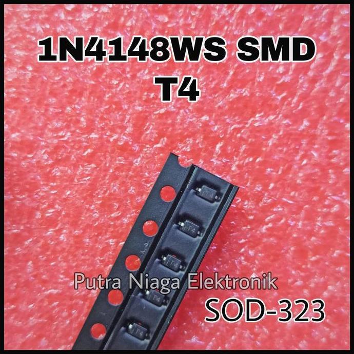 Update (10) Dioda SMD 1N4148WS T4 SOD323 0805 / IN4148 Fast Switching Diode 1N 4148 SOD-323 marking 