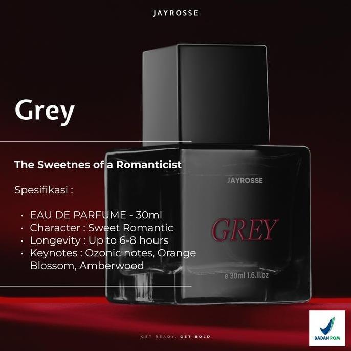 New- Jayrosse Perfume - Grey | Parfum Pria