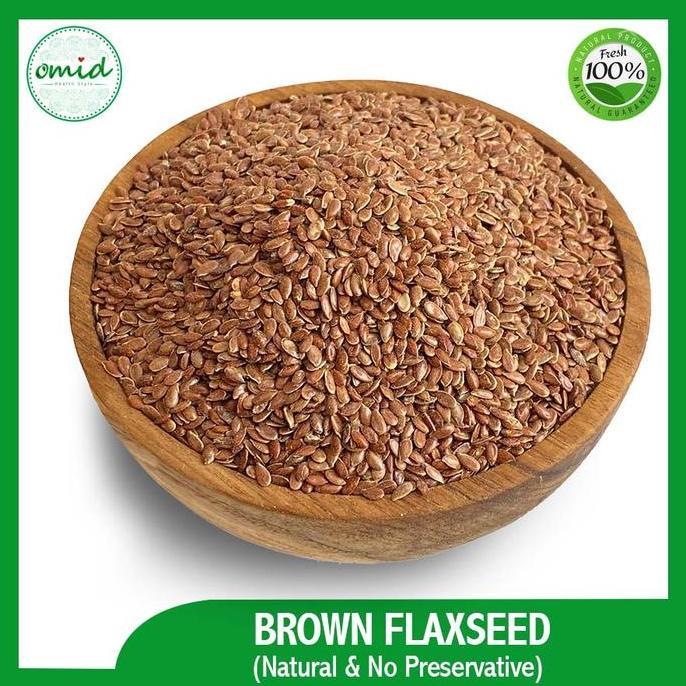 Brown Flaxseed | Biji Rami Coklat - 1 KG