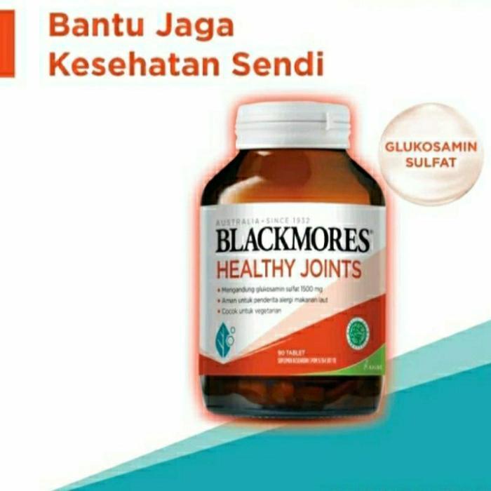 Blackmores Healthy Joints Glucosamine Sulfate 1500mg 90 Tablet BPOM Kalbe Suplemen Kesehatan Sendi u