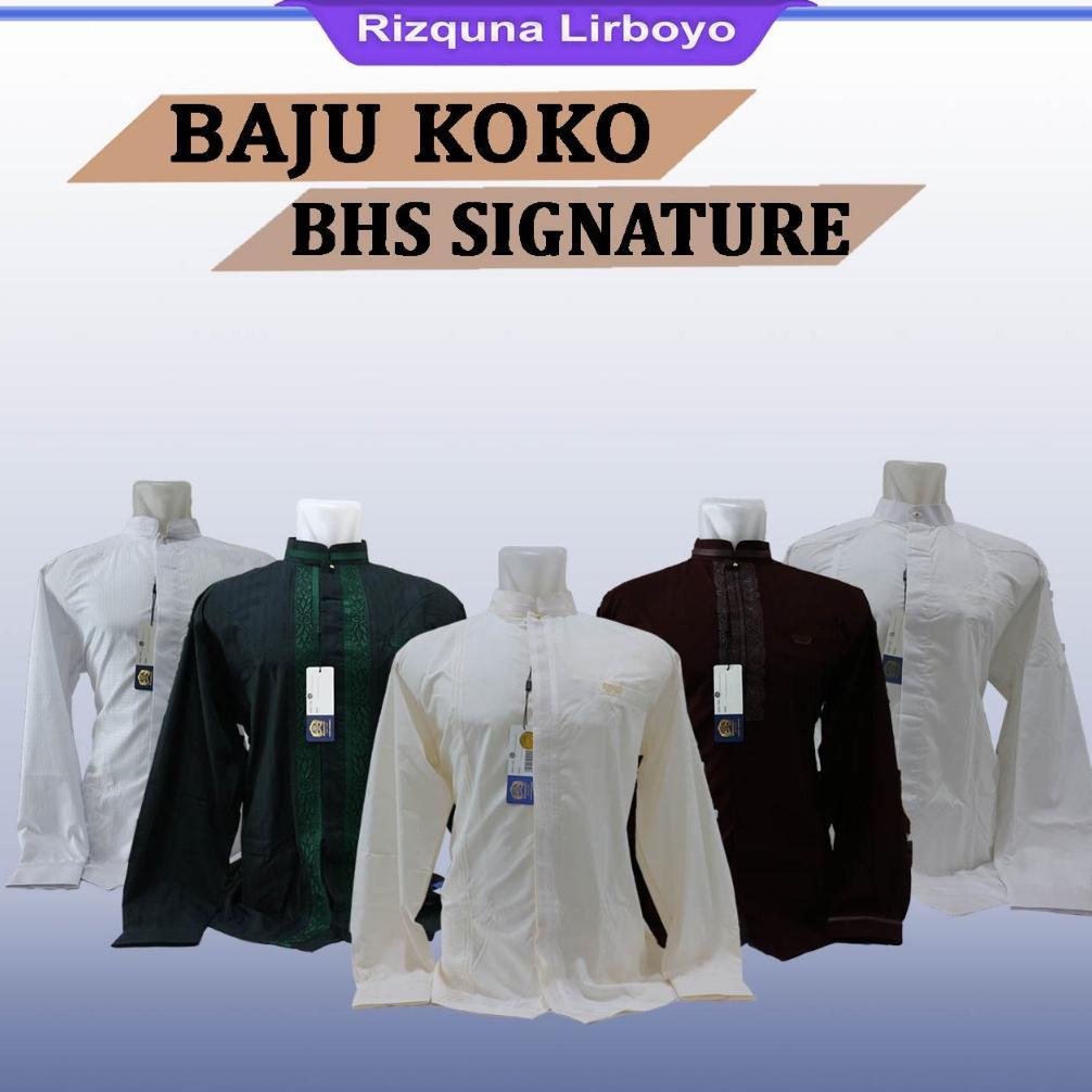 AH FORMOSA Baju Koko Muslim Lengan Panjang BHS CLASSIC Original Varian Warna Modern