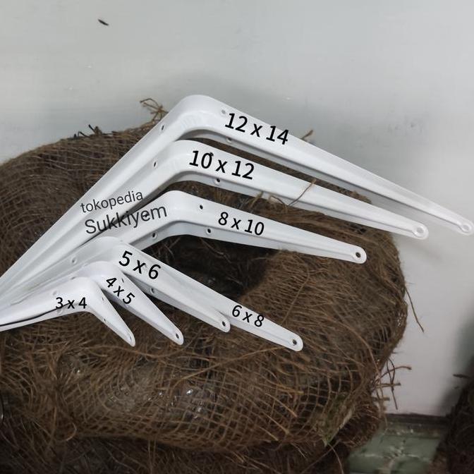 :::::::] Siku Rak Putih  -  Siku L Besi