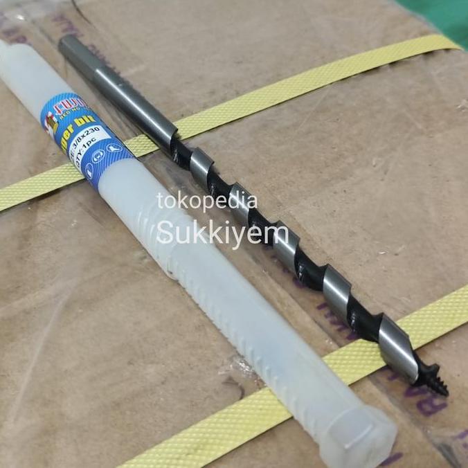 '+'+'+'+] Mata Bor Kayu Panjang Fujiyama 10 x 230 mm Auger Drill Bit 10mm