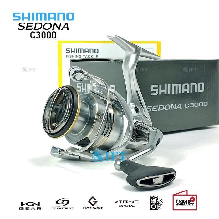 Reel Shimano Sedona Fj 500 S/D 5000 | Hagane Laut [23] Resmi Original Dan Terpercaya