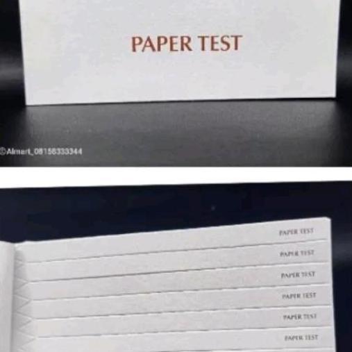 New- paper test multifungsi tester parfum roll dan spray biang parfum