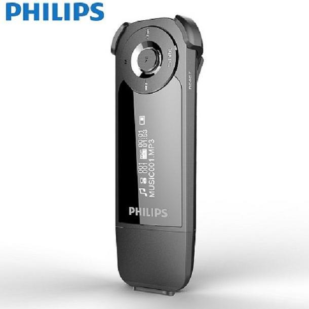 TERBARU Philips MP3 Player SA1208 8GB dengan Radio FM - Kualiti Suara Superior FullSound Teknologi -