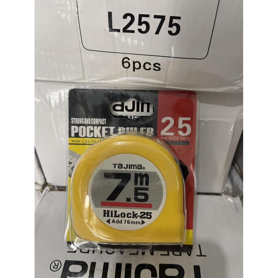 Meteran Tajima 7,5M Meteran Tajima Original Dan Terpercaya