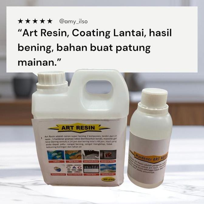 TERBARU Epoxy Resin Bening - Art Resin Super Bening - Resin Lycal 1011 - 1.2KG