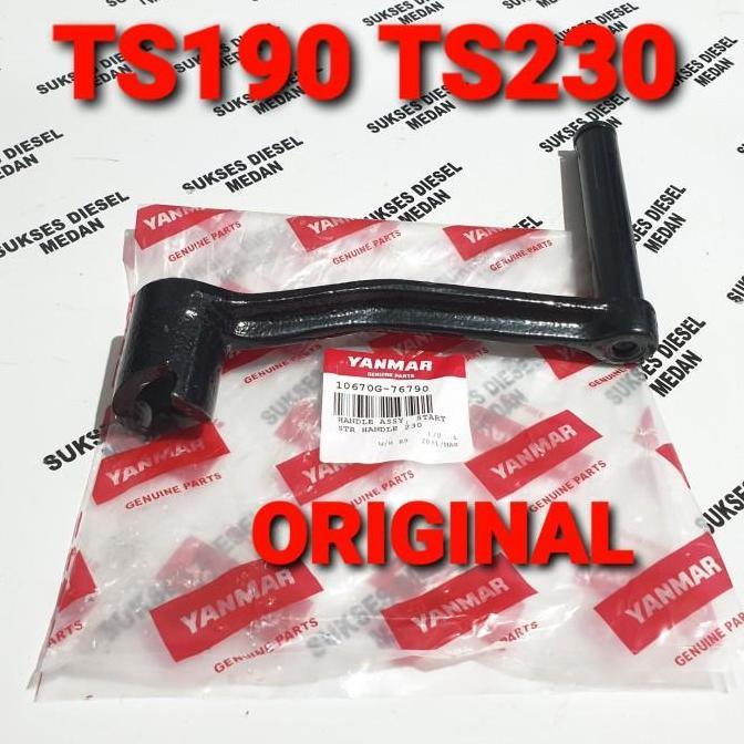 >>>>>] TS190 TS230 Starting Handle Gagang Engkol Mesin Yanmar TS 190 230 Asli