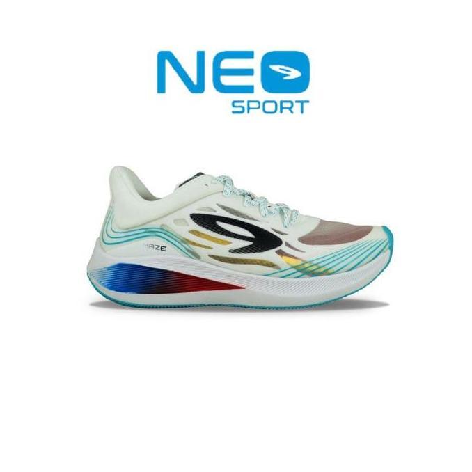 910 Sepatu Lari Haze Vision 1.0 - Putih/Biru-Muda