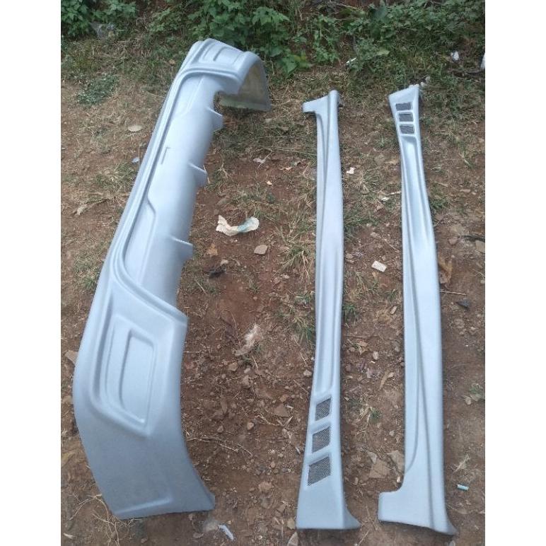 Bodykit samping dan belakang calya sigra