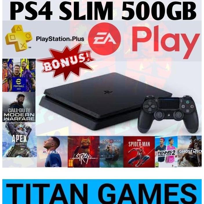 PS4 Slim 500GB Console PS4 Fat 500GB Bonus Game