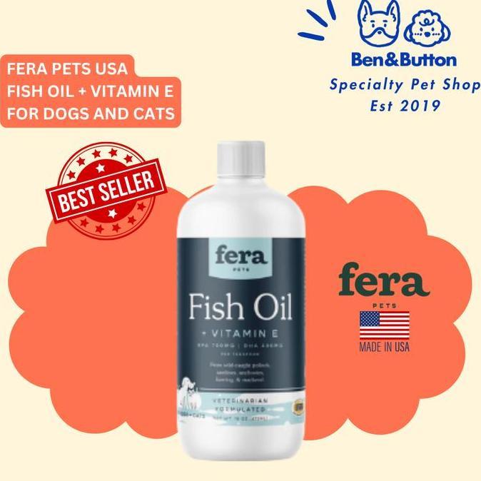 Promo Fera Pet Organics - Fish Oil For Dogs And Cats Cod