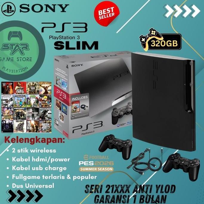 Ps3 slim Cfw hdd 120gb full game