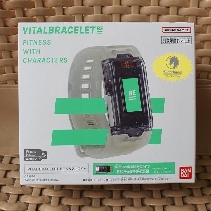 Bandai Vital Bracelet BE Clear White