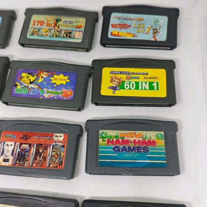 KasetGameBoyGBAGameboyAdvanceMultiGamesin1
