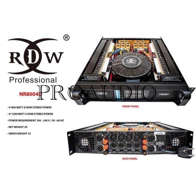 Power RDW 4 channel NR8004D original