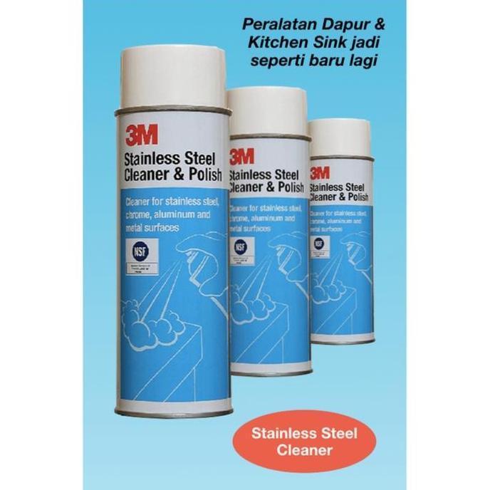 Murah Pembersih Karat Stenlis 3M 1can - Cairan pengilang karat 3M Non COD