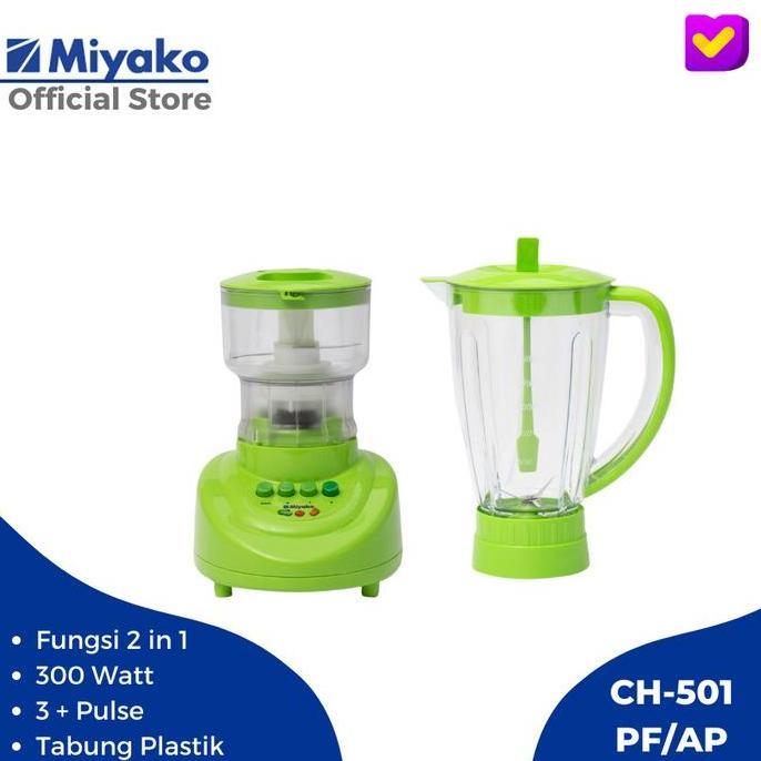 Blender Chopper Miyako CH 501 PF AP Food Processor Miyako 501 PF AP