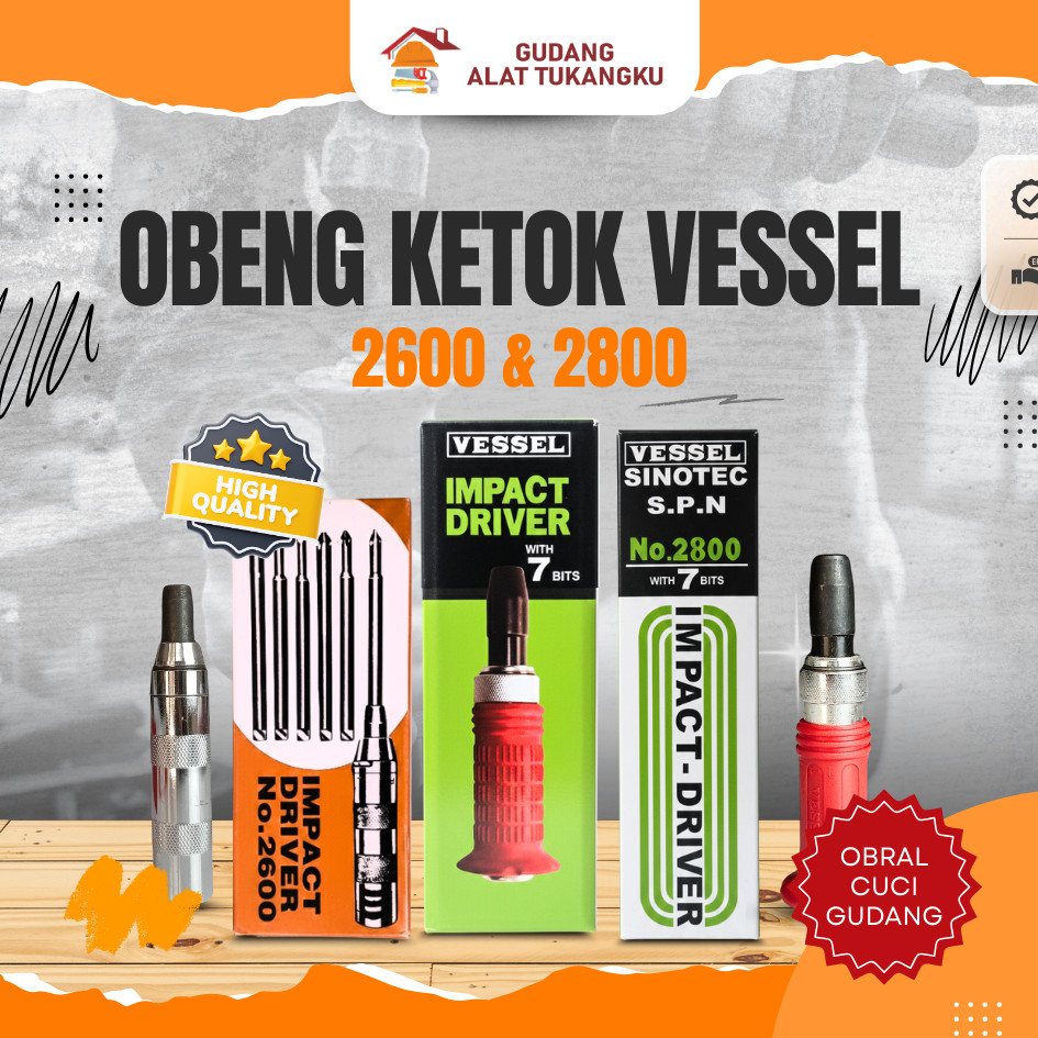 Obeng Ketok VESSEL 2600 & 2800