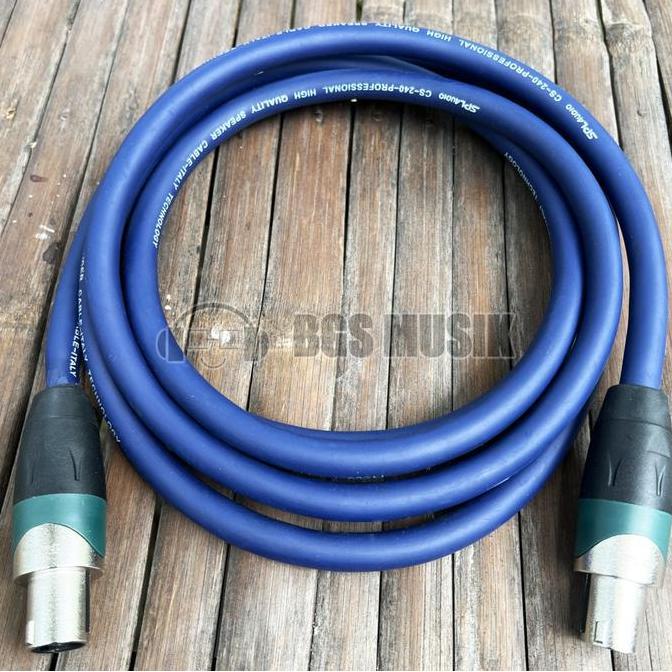 Spl Audio Original Kabel Speaker Cs240 Spl Audio - Kabel Speaker 2 X 4Mm Spl Audio
