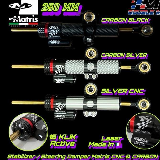 Stabilizer Stabiliser Steering Damper Stang Matris Ninja R RR SS ZX 150