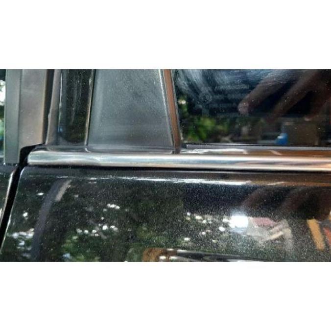 Grosir Lis List Kaca Samping Pintu Pelipit Toyota All New Avanza / Xenia 2012 Sampai 2021 Veloz 2013