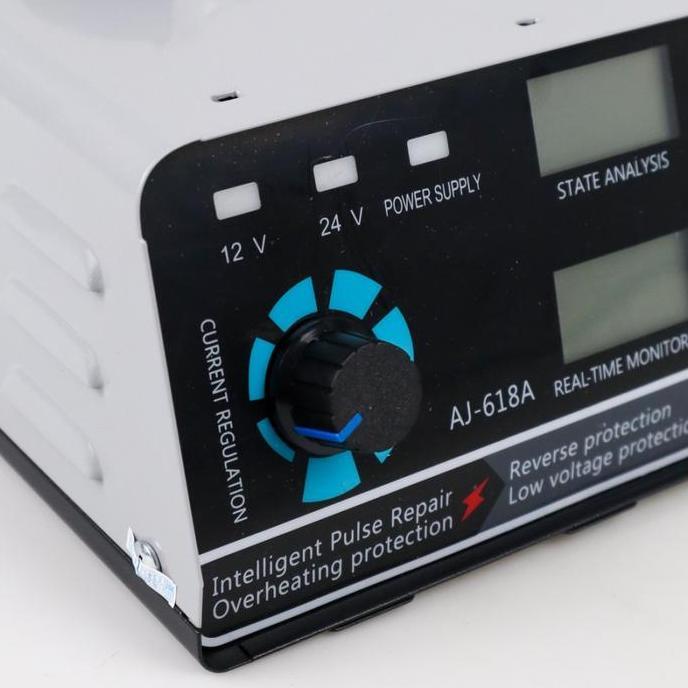 Sale Charger Aki Mobil Motor 400W 12V/24V 400Ah + Lcd -Charger Aki Casan