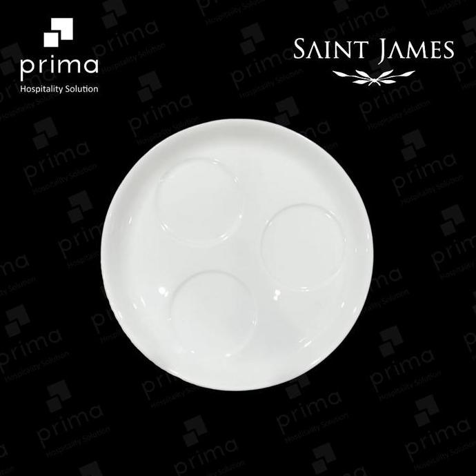 NEW ST JAMES CHAIN SAUCER FOR SAUCE BOTTLE TATAKAN BOTOL SAOS 148X13MM (S) ORI