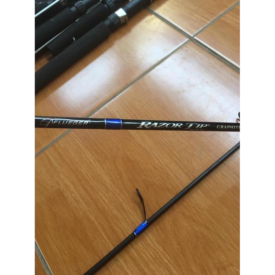 Pflueger Joran Flueger Razor Tip Carbon 1.65m Cincin Fuji Action Medium 8-17 LB Line Terlaris