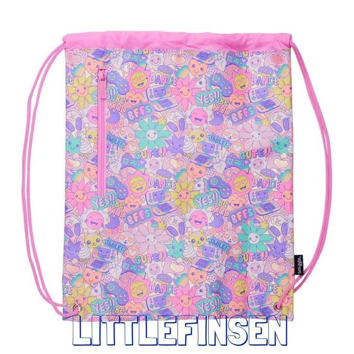 Tas serut anak/tas renang tas les serut/drawsting bag unicorn anak Terlaris