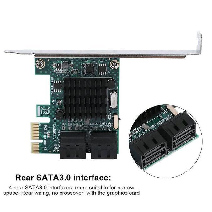 PCIE PCI EXPRESS SATA III 4 PORT Terlaris