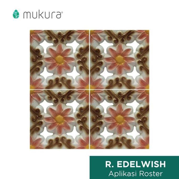 LARIS Roster Keramik / Lubang Angin / Loster Edelwish 30x30cm