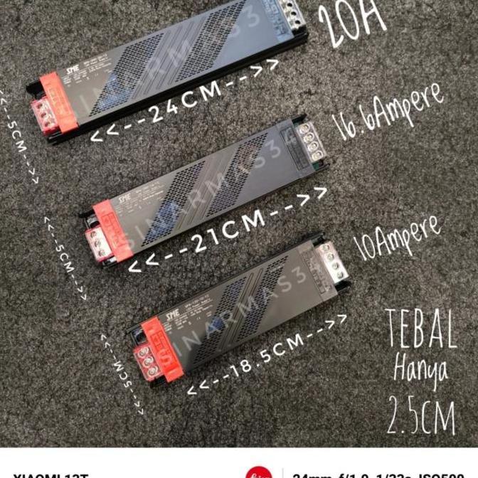 Promo Travo 16ampere 12volt LED Stripe Travo Stripe 15Ampere 12v Adaptor Diskon