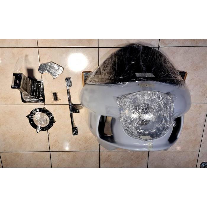Fairing Harley Davidson Dyna Clubstyle + Bracket Twincam Evo Fxr Original Dan Terpercaya
