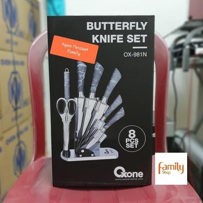 Oxone Butterfly Knife Set Ox-981 / Pisau Oxone Ox - 981 CO