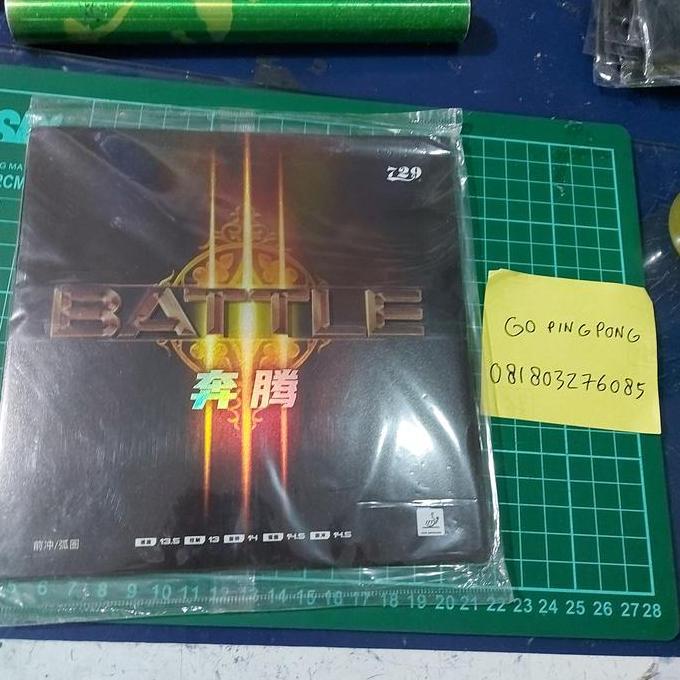 NEW 729 battle III/battle 3 (merah dan hitam)