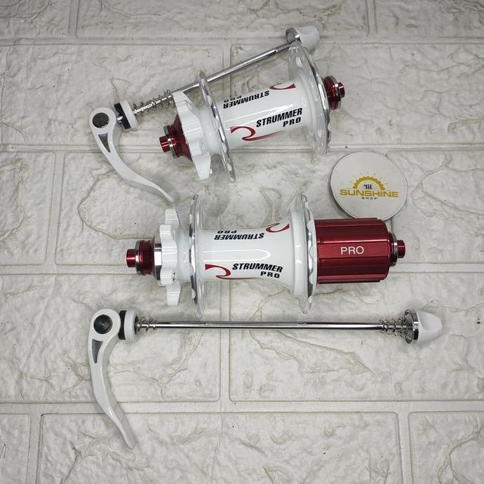 Promo Hub Freehub 32H Strummer Pro Suara Jangkrik Disc Brake 6 Bolt Alloy Super Ringan Cod