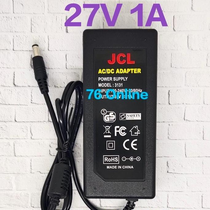 adaptor 27v1a /adaptor 27V 1A bodi besar