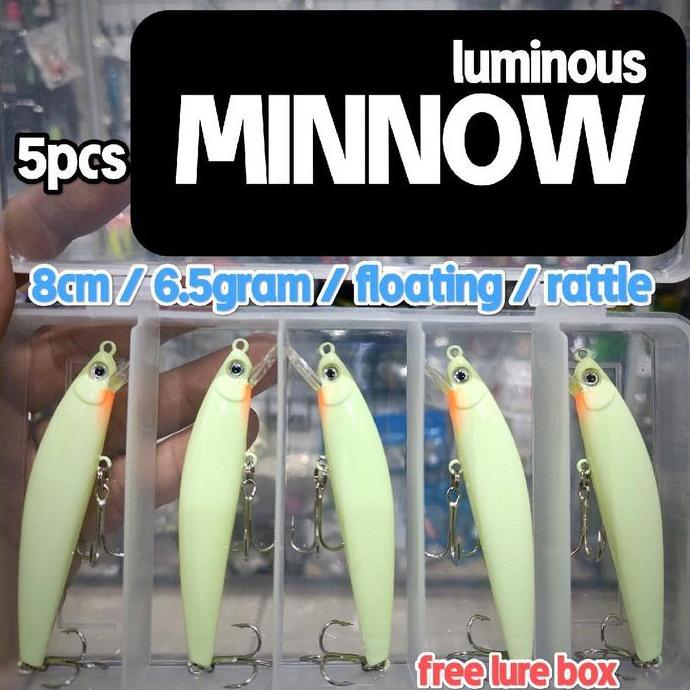 paket umpan MINNOW GID / luminous