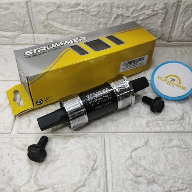 Promo Bb Kotak Bearing 127.5 Strummer As Tengah Bottom Bracket 127.5Mm Crank Sepeda Mtb Federal Cod