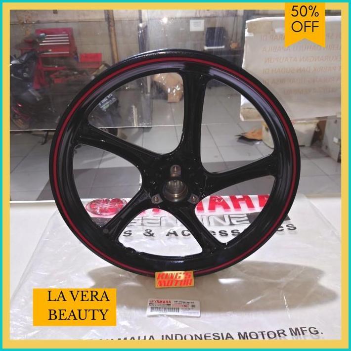 VELG RACING DEPAN FINO FI MIO J SOUL GT MIO M3 HITAM - MERAH 54P 0X PROMO TERBARU
