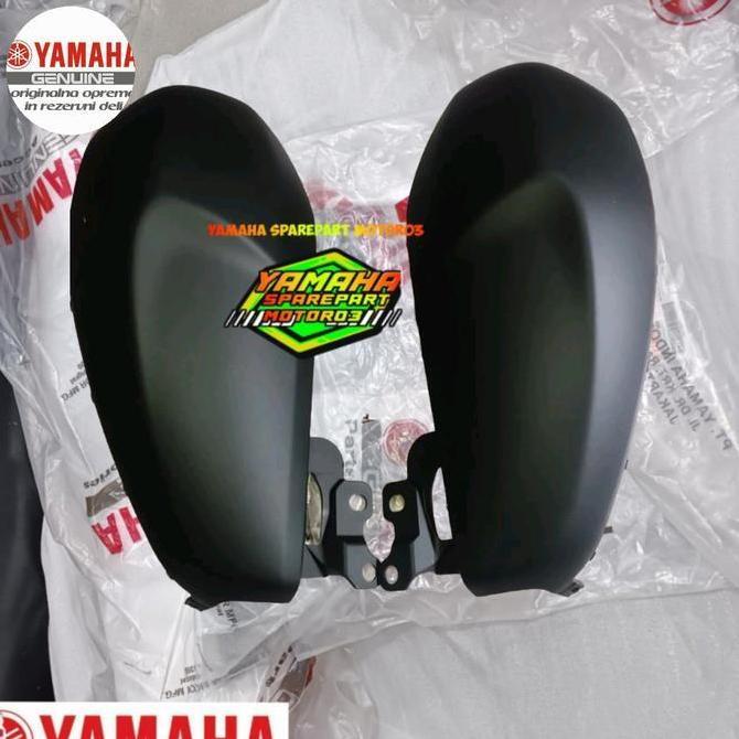 Cover tangki xsr 155 kanan kiri hitam doff orginal Premium