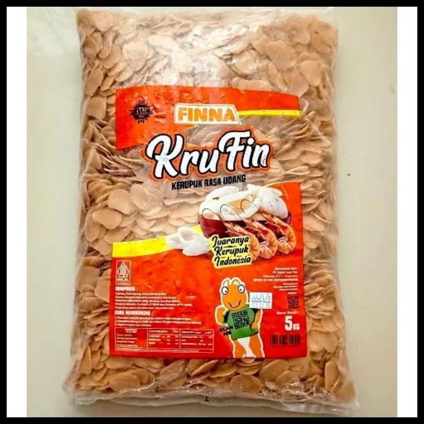 FINNA KERUPUK UDANG KRUFIN 5KG